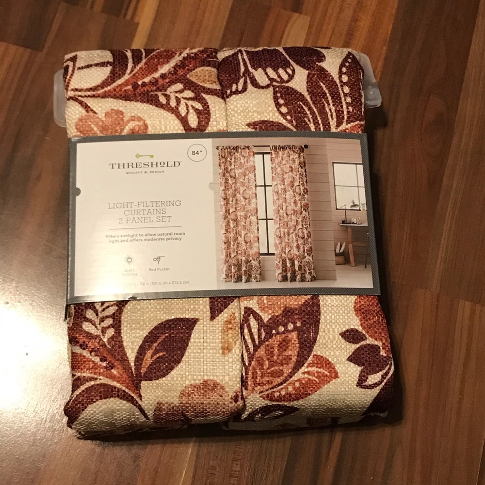 Threshold 84” Curtains